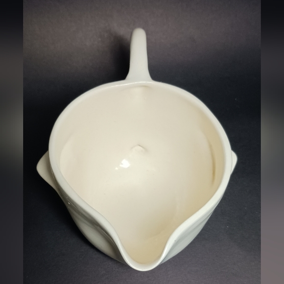 Vintage Ceramic Figural Geese Sugar bowl Creamer with Yellow Beak, 1980s - Picture 5 of 11